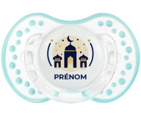 Islam mosqué avec prénom design-1 : Retro-blanc-lagon classique Tétine embout Lovi Dynamic