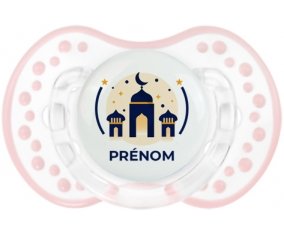 Islam mosqué avec prénom design-1 : Retro-blanc-rose-tendre classique Tétine embout Lovi Dynamic
