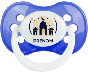 Islam mosqué avec prénom design-1 : Sucette Anatomique personnalisée