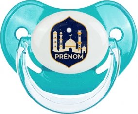 Islam mosqué avec prénom design-2 : Tétine Physiologique personnalisée