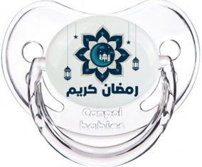Islam ramadhan kareem design-4 : Transparent classique Tétine embout physiologique