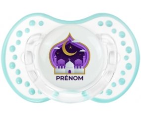 Islam mosqué avec prénom design-4 : Retro-blanc-lagon classique Tétine embout Lovi Dynamic