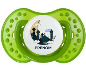Islam mosqué avec prénom design-5 : Vert classique Tétine embout Lovi Dynamic