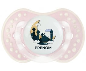 Islam mosqué avec prénom design-5 : Retro-rose-tendre classique Tétine embout Lovi Dynamic