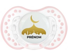 Islam mosqué avec prénom design-6 : Retro-blanc-rose-tendre classique Tétine embout Lovi Dynamic