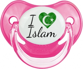I love islam : Rose classique Tétine embout physiologique