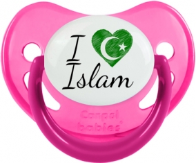 I love islam : Rose phosphorescente Tétine embout physiologique