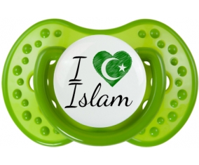 I love islam : Vert classique Tétine embout Lovi Dynamic