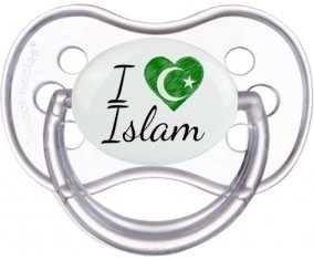 I love islam : Transparente classique Tétine embout anatomique