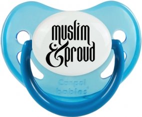 Muslim and proud : Bleue phosphorescente Tétine embout physiologique