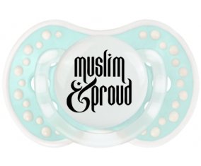 Muslim and proud : Retro-turquoise-lagon classique Tétine embout Lovi Dynamic