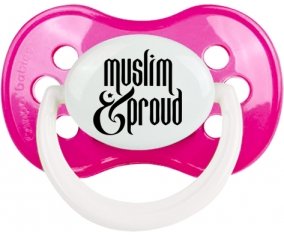 Muslim and proud : Rose foncé classique Tétine embout anatomique