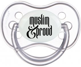 Muslim and proud : Transparente classique Tétine embout anatomique