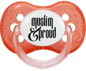 Muslim and proud : Rouge à paillette Tétine embout cerise