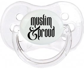 Muslim and proud : Transparent classique Tétine embout cerise