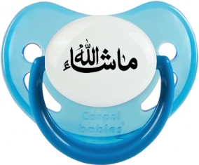 Ma sha allah en arabe : Bleue phosphorescente Tétine embout physiologique