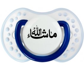 Ma sha allah en arabe : Marine-blanc-bleu classique Tétine embout Lovi Dynamic