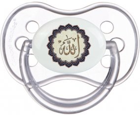 allah en arabe : Transparente classique Tétine embout anatomique