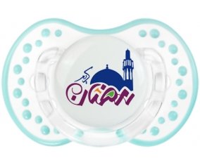 Islam Ramadhan : Retro-blanc-lagon classique Tétine embout Lovi Dynamic