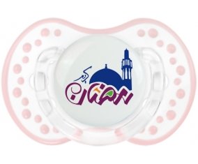 Islam Ramadhan : Retro-blanc-rose-tendre classique Tétine embout Lovi Dynamic