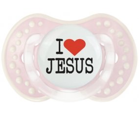 I love Jesus : Retro-rose-tendre classique Tétine embout Lovi Dynamic