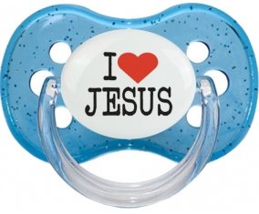 I love Jesus : Sucette Cerise personnalisée