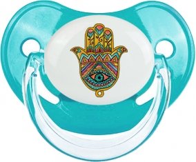 Judaisme : Khamsa mauvais œil : Sucette Physiologique personnalisée