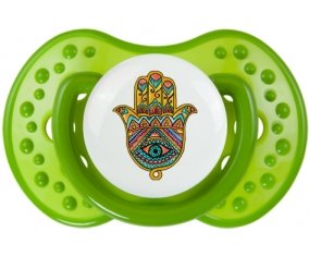 Judaisme : Khamsa mauvais œil : Sucette LOVI Dynamic personnalisée