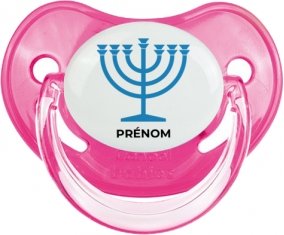 Judaisme : Menorah : Rose classique Tétine embout physiologique