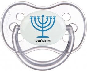 Judaisme : Menorah : Transparente classique Tétine embout anatomique