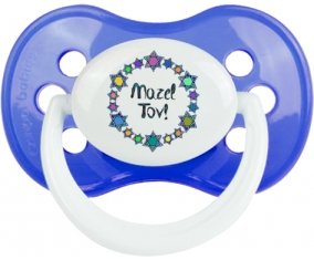 Mazel Tov design-1 : Sucette Anatomique personnalisée