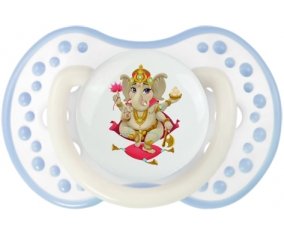 Hindouisme Ganesha : Blanc-cyan classique Tétine embout Lovi Dynamic