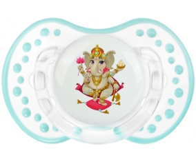 Hindouisme Ganesha : Retro-blanc-lagon classique Tétine embout Lovi Dynamic