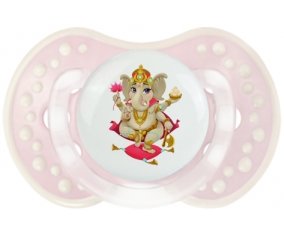 Hindouisme Ganesha : Retro-rose-tendre classique Tétine embout Lovi Dynamic