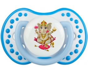 Hindouisme Ganesha : Blanc-bleu phosphorescente Tétine embout Lovi Dynamic