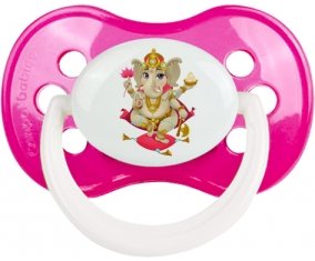 Hindouisme Ganesha : Rose foncé classique Tétine embout anatomique