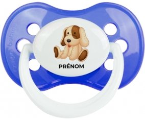 Jouet toys Chiot avec prénom : Sucette Anatomique personnalisée