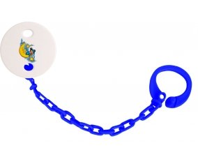 Attache-tétineDisney Mickey Bonne nuit couleur Marine