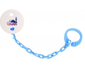 Attache-tétineIslam Ramadhan couleur Bleu turquoise