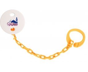 Attache-tétineIslam Ramadhan couleur Orange