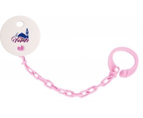 Attache-tétineIslam Ramadhan couleur Rose clair