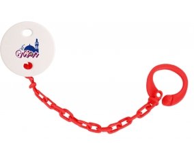 Attache-tétineIslam Ramadhan couleur Rouge