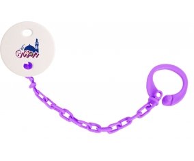 Attache-tétineIslam Ramadhan couleur Violet