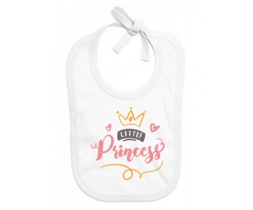 Bavoir bébé personnalisé My little princess design-2