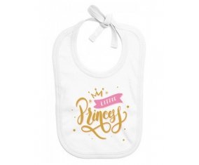 Bavoir bébé personnalisé My little princess design-3