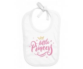 Bavoir bébé personnalisé My little princess design-4