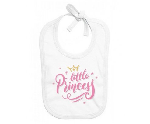 Bavoir bébé personnalisé My little princess design-4