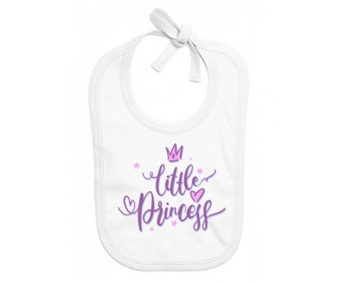 Bavoir bébé personnalisé My little princess design-5
