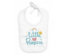 Bavoir bébé personnalisé My little princess design-6
