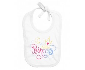 Bavoir bébé personnalisé My little princess design-7